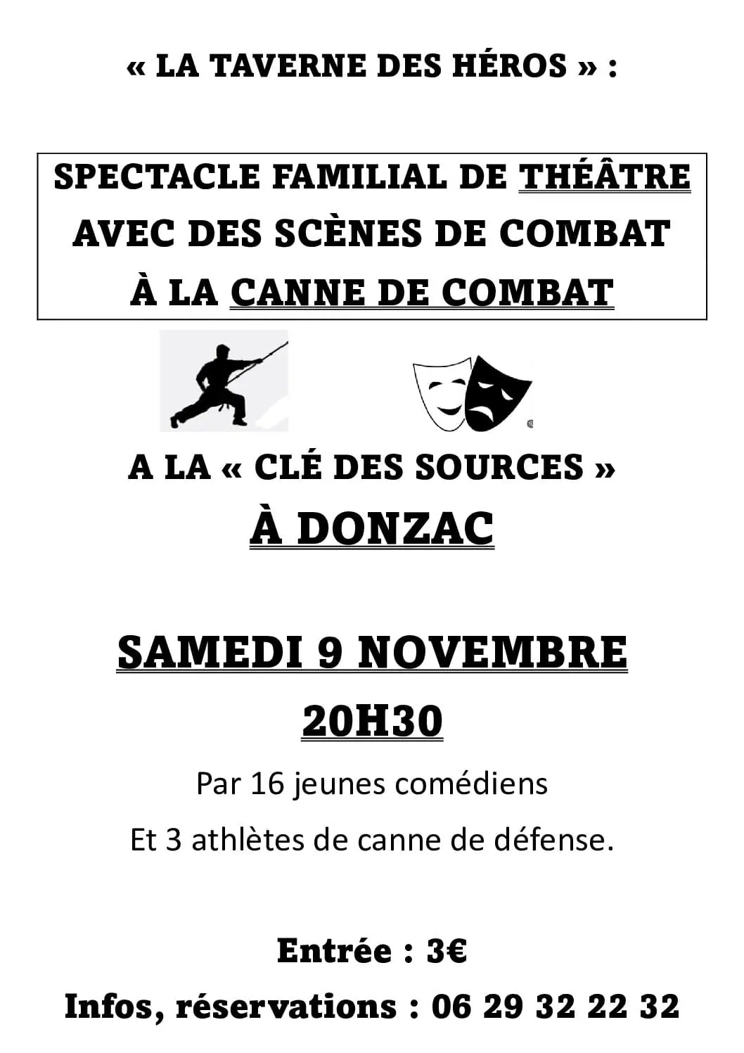 Affiche : LA TAVERNE DES HÉROS
