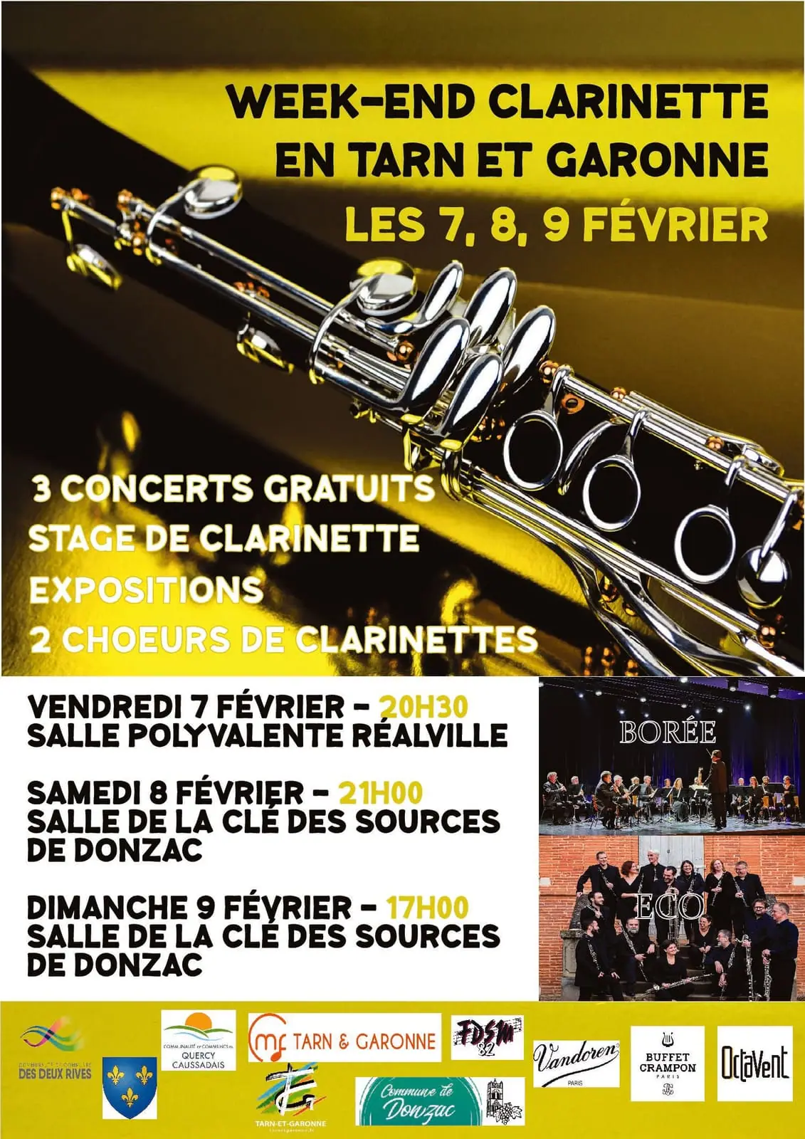 Affiche : CLARINETTE