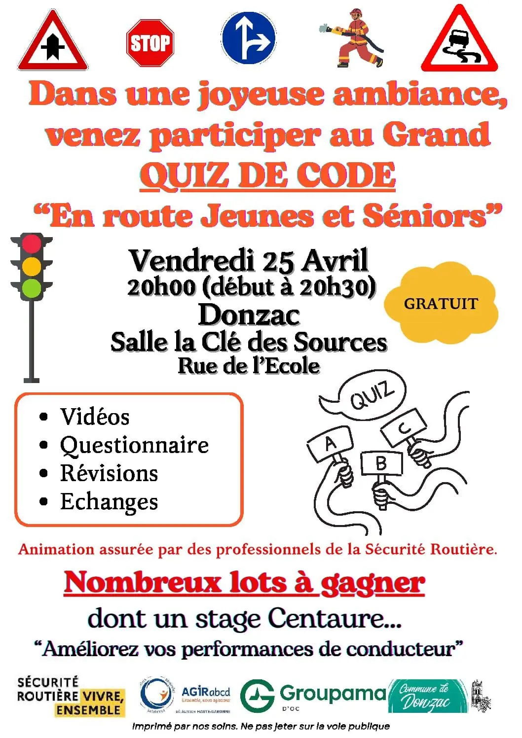 Affiche : QUIZ DE CODE